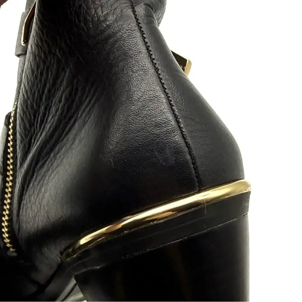 Vince Camuto Tipper Belted Buckle Western Bootie 9
